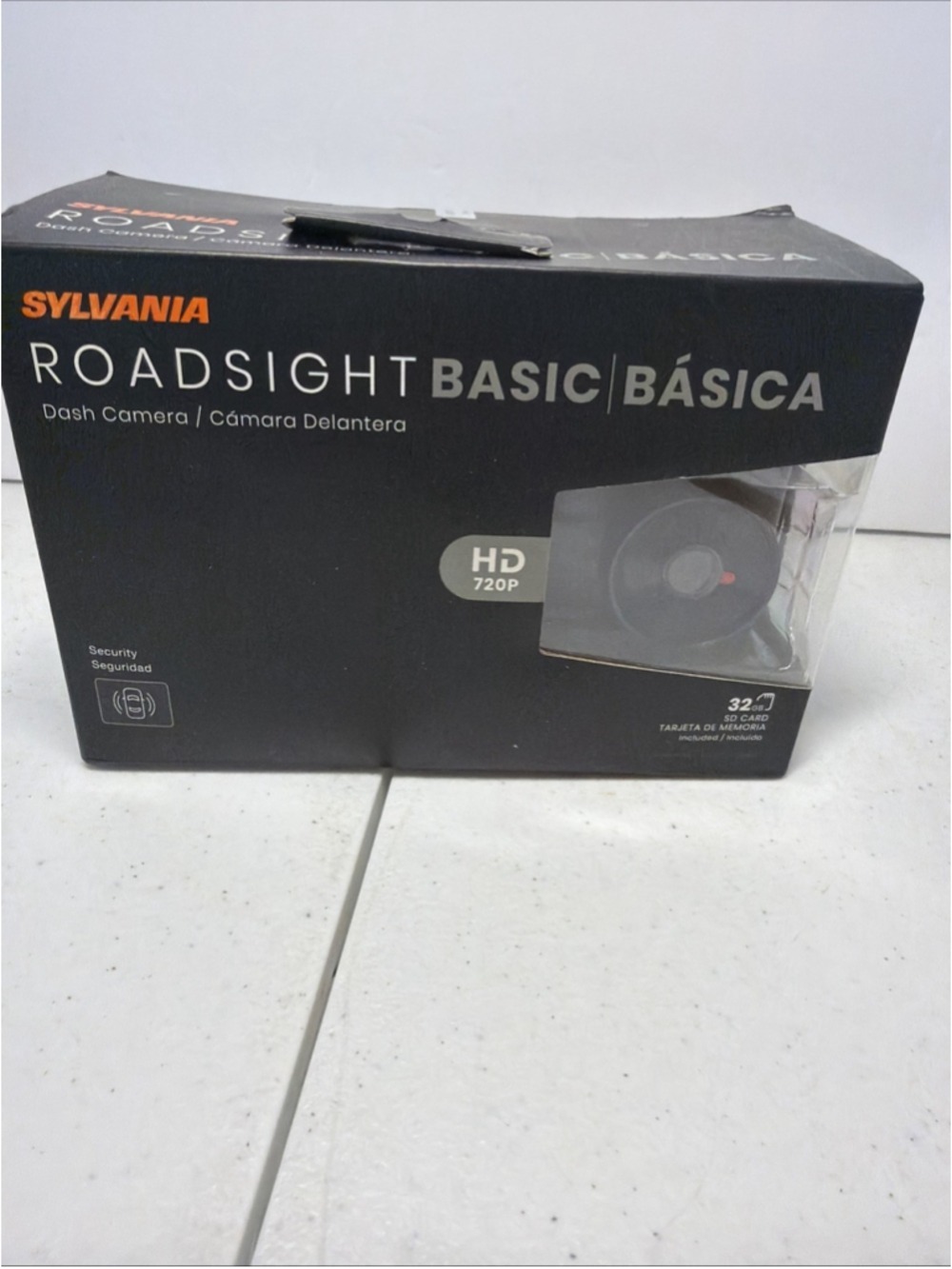 Sylvania Roadsight Basic Dash Camera 720p HP 32GB